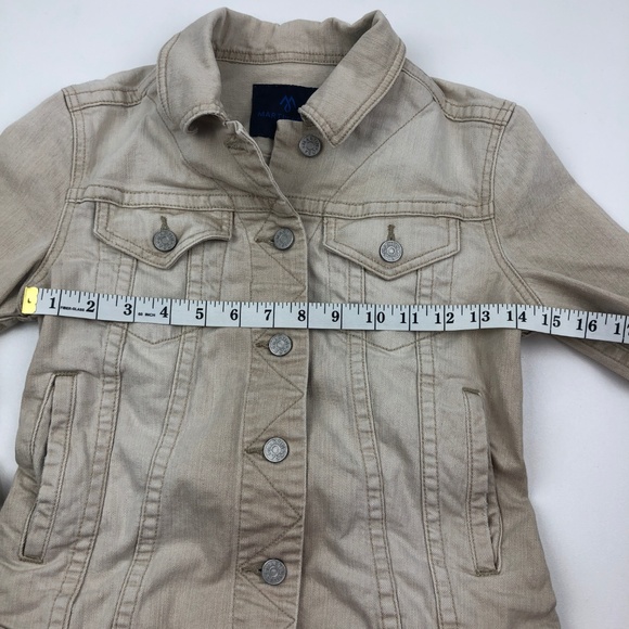 Martin and Osa Khaki Jean Jacket - Picture 2 of 7